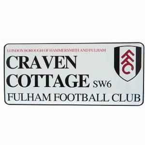 Fulham FC Street Sign