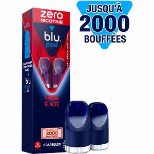 Profitez de 20 de réduction Lot de 2 capsules Fraise Glacée Blu Bar