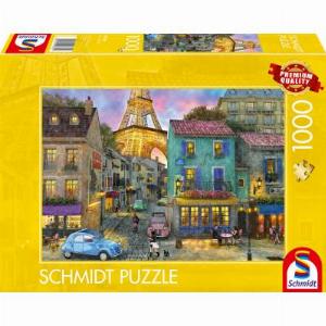 Schmidt Spiele In den Straßen von Paris 1000 Teile Puzzle SchmidtSpiele59780
