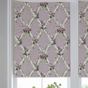Enjoy a 20 discount on Laura Ashley Elwyn translucent roller blind in grape