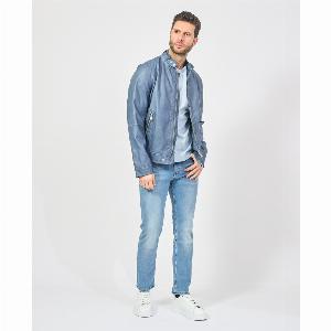 Giubbotto in pelle Yes Zee per uomo ora 6245  sconto del 29