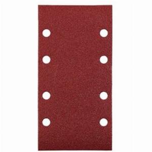 Set fogli abrasivi carta preforata levigatrici orbitali 5 pz 93x185 mm grana P40 QUICK STICK 818304