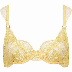 Enjoy 52 Off Bluebella Gabriella Wired Bra in Yellow  Size 34E