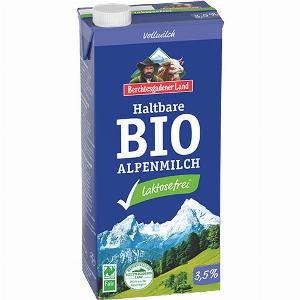 Berchtesgadener Land Bio Alpenmilch laktosefreie HMilch Vollmilch 35 Fett