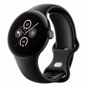 Google Pixel Watch 2 LTE nero opaco Cinturino Sport nero ossidiana nero nuovo