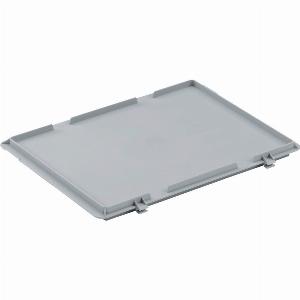 Coperchio per contenitori EURO impilabili Ringoplast 40x60 cm LxL grigio