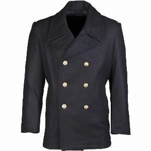 Bundeswehr Marine Colani Peacoat Import Goldknopf schwarzblau Restposten 3XL