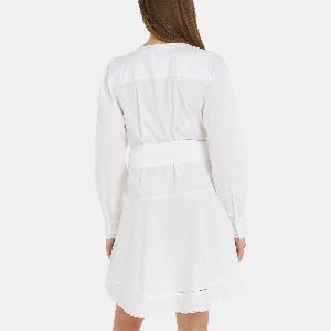 Tommy Hilfiger Org Co Ladder Lace Short Dress  IT 36UK 8