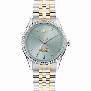 Vivienne Westwood Seymour Quartz Blue Dial Steel Strap Ladies Watch VV240LGRSG