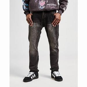 mnml Straight Denim Jeans  Black  Mens