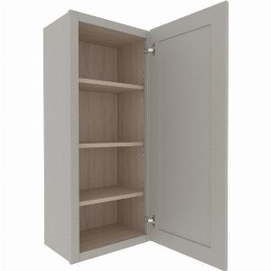 Enjoy 12 Discount on Elegant Grey Shaker Wall Cabinet  Right Hinge