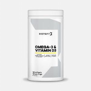 Omega3  Vitamine D3  BodyFit  180 Kapseln
