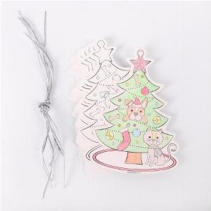 Colour in Christmas Hanging Decorations 24 Pk