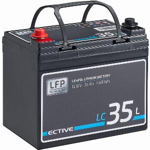 ECTIVE LC 35L 12V LiFePO4 Lithium Versorgungsbatterie 35 Ah