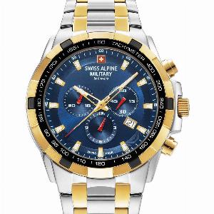 Swiss Alpine Military 70439145 Star Fighter Chronograph Herrenuhr 47mm 10ATM