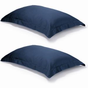 Enjoy 40 Discount on Navy Oxford Organic Cotton Sateen Pillowcases