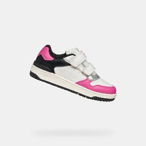 GEOX Washiba Junior Whitefuchsia