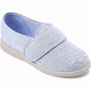 Cosyfeet Jilly Womens Extra Wide Fabric Shoes for Swollen Feet