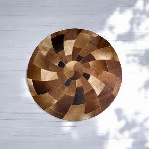 Enjoy 43 Off Handmade Brown Patchwork Cowhide Area Rug for Homes