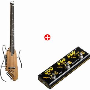 Donner HUSHI Tragbare Reisegitarre Leicht leise jetzt 39899