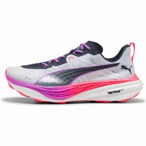 Puma Deviate Nitro Elite Trail Schuhe Weiß Rot SS25 Größe 45  EUR