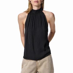Pieces top donna allamericana nero