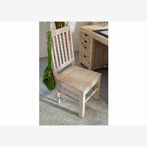 Chaise Acacia blanchi 45x45 NATURE WHITE 121 maintenant 17991