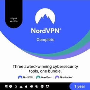 NordVPN Komplett  10 Geräte 1 Jahr  Inklusive NordPass  2000 GB CloudSpeicher