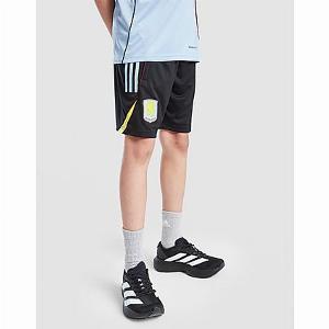 Enjoy 83 Off adidas Aston Villa FC Junior Training Shorts in Black