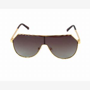 Sweet Years Unisex AK17158 02 Outlet sunglasses Metal Gold Brown Mask Polarized Shaded