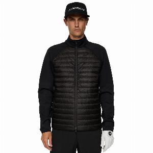 Jlindeberg 2026 hayden quilt hybrid jacket  black
