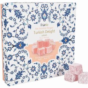 Truede No Added Sugar Turkish Delight  Rose  110g