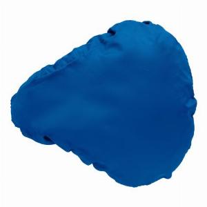 Promotional RPET saddle cover Florence  blue  branded with your logo