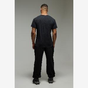 Herren Man Active Bronx Gym Oversize TShirt  Charcoal  Größe Small  boohooMAN