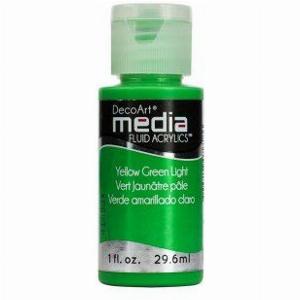 DecoArt Yellow Green Light Media Paint