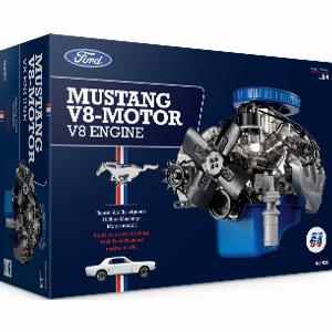 Ford Mustang V8Engine Construction kit scale 14