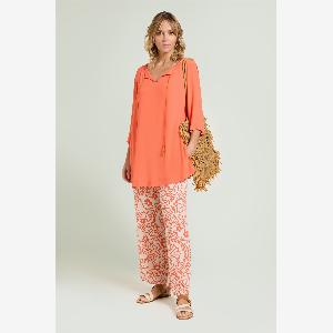 Mara venier per luisa viola blusa caftano in marocaine donna
