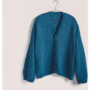 Strickset Cardigan Modell 07 aus Vegan Cashmere