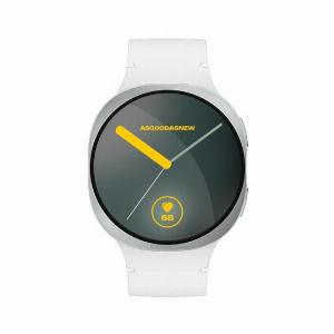 Samsung Galaxy Watch8 silver 40mm Sport Band white SM bianco  Ricondizionato  Come nuovo  Grade A