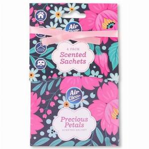 Air Clear Scented Sachets 4 Pack Assorted Scents