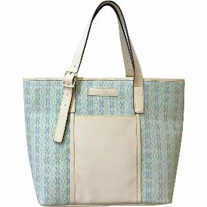 EVELYN KATE Get 90% Off Charleston Classic Medium Canvas Tote with Leather Pocket