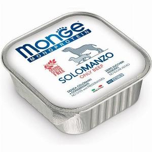 MONGE Monoprotein Solo Dog Hundefutter Rindfleisch 150 g