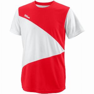 Get 80 Off on Boys Wilson Red Team TShirt Size XS