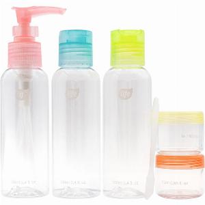 Set da viaggio 6 pezzi arcobaleno ora a 369  con sconto 26