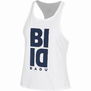 BIDI BADU Crew Logo Débardeur Tank Top FemmesBlanc