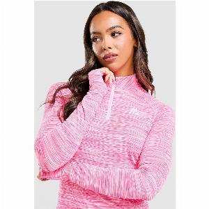 MONTIREX Haut Zippé Trail Femme Rose Rose