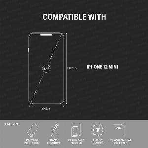 TORRO Get 13% Off Dark Brown iPhone 12 Mini Leather Case with Stand Feature 5060530233816