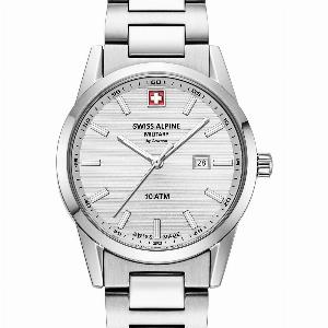 Swiss Alpine Military 77671132 Damenuhr Argos silber 34mm 10ATM