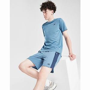 New Balance Short Accelerate Junior  Blue Blue