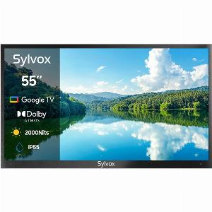 55 2000Nit Google Outdoor TV Full Sun  2024 Pool Pro 20 Series